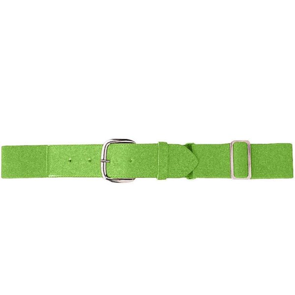 Augusta Sportswear Elastic Baseball Belt, Lime, One Size