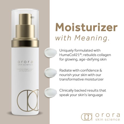 Orora Bioactive Collagen Cream by Saranghae - Korean Skin Care - Face Cream and Facial Moisturizer