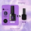 UR SUGAR Color Changing Gel Nail Polish Set, 6 Colors Temperature Red Pink Purple Mood Changing Long Lasting Soak Off Manicure DIY Home Kit for Women