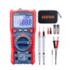 AstroAI Digital Multimeter Tester TRMS 20000 Counts with Higher Resolution Auto-Ranging Voltmeter; Accurately Measures Voltage Current Resistance Diodes Continuity Duty-Cycle Capacitance Temperature