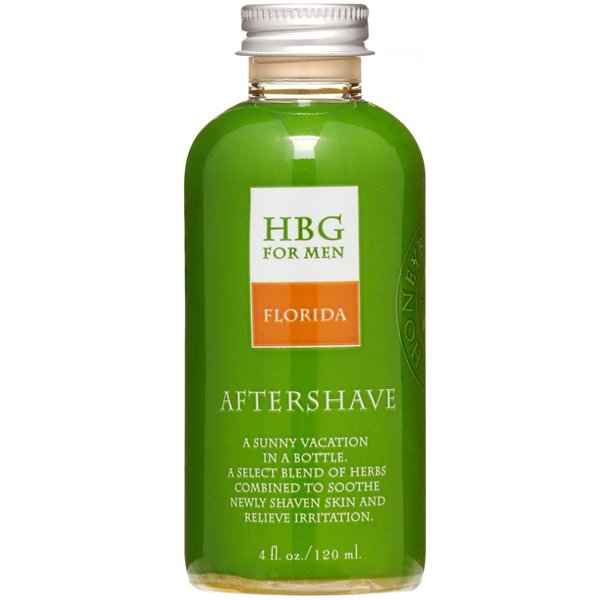 Honeybee Gardens Soothe & Refresh Herbal Aftershave with Aloe & Witch Hazel for Men, Key Lime, A Refreshing Burst of Lime Essential Oil, Gluten-Free, Vegan, Cruelty-Free, 4 Fl Oz