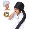 Hair Dryer Bonnet with Hair Plopping Net,Hair Drying Bonnet for Blow Dryer,Portable Home Deep Conditioning Hair Care Hot Cap，Speed Up The Drying