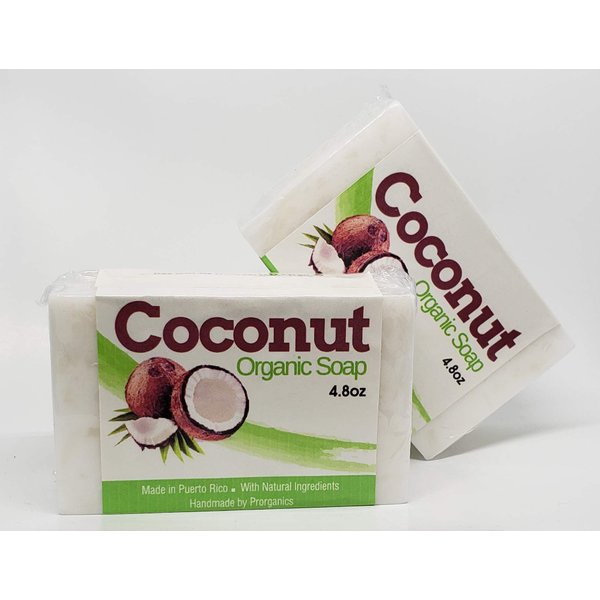 Mystical Organic Coconut Soap 4.8oz, for cleaning energy and promotes cell regeneration.