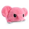 TeeTurtle - The Original Reversible Elephant Plushie - Blue + Pink - Cute Sensory Fidget Stuffed Animals That Show Your Mood 3.5 inch