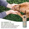 Rhino Wax - Healing Dog Paw Balm Multi-Pack (2-2oz Tubes + Microfiber Cloth) - Moisturizer, Soother, and Pain Relief for Dry, Cracked, or Irritated Dogs Paws - Natural - Lick-Safe - Made in USA