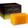 VALITIC Turmeric & Papaya Soap Bar - Dark Spot Corrector - Original Japanese Complex - Vitamin C, Retinol & Collagen - Hyaluronic Acid, Vitamin E, Shea Butter & Castile Olive Oil - 2 Pack