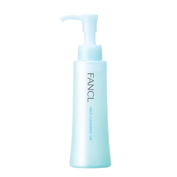 FANCL Mild Cleansing Oil, Japanese Facial Cleansing Oil, Makeup Remover, 100% Preservative Free, Clean Skincare for Sensitive Skin [US Package]