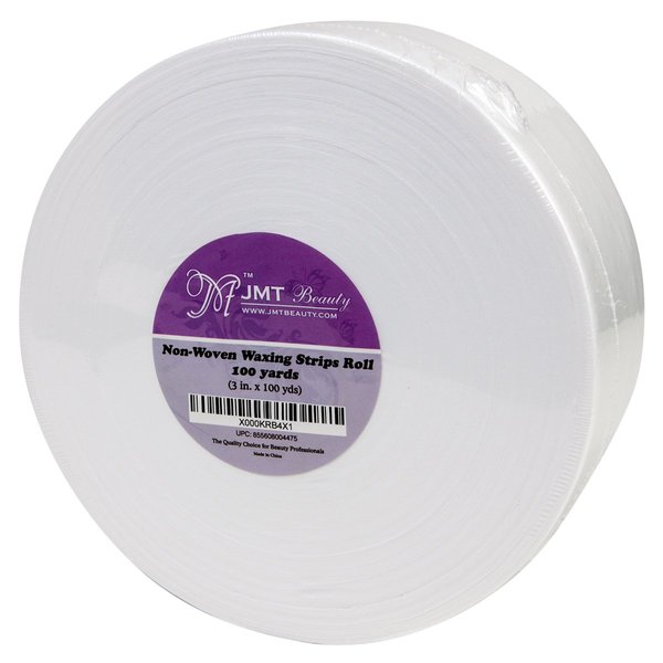 JMT Beauty Non-woven Waxing Strips Roll, 3in. X 100yds