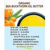 Botanical Beauty Organic SEA BUCKTHORN OIL BUTTER Pure Natural Virgin Unrefined RAW 8 Fl. Oz.- 240 ml for FACE, SKIN, BODY, DAMAGED HAIR, NAILS, Anti-Aging. omega-3, 6, 7, 9, vitamins C