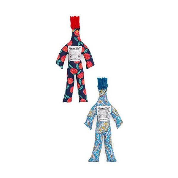 Dammit Doll - Classic Random Color, Stress Relief - Gag Gift - 2 Dolls