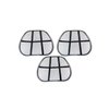 PrimeTrendz Ergonomic Lumbar Mesh Back Support (3 Pack).