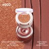 IMAKEUPNOW Cream Blush for Cheeks Eyes Lips, Creamy & Buildable Matte Finish with Applicator, Face Makeup Stack - #002 Orange Soda