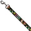 Dog Leash Justice League Logo 4 Superhero Panels Pop Art 4 Feet Long 0.5 Inch Wide