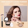 Foundation Liquid Full Coverage Matte Oil Control Concealer with Face Primer & Makeup Brush & Makeup Sponges