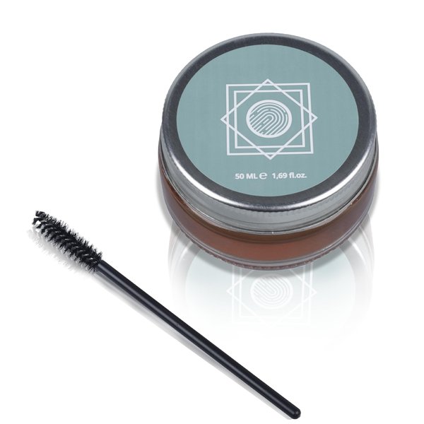 UniqueTouch Eyebrow Styling Wax Kit - Soap Pomade Makeup Gel for Feathered, Fluffy Brows - Nourishing, Moisturizing, Waterproof & Clear Formula - Non-Sticky, All-Day Long-Lasting 1.69 oz / 50 ml