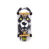 SPITBOARDS 36 x 96 mm Wood Fingerboard Complete Set-Up, Pre Assembled, 5-Layers Wood, Pro Trucks with Lock Nuts, CNC Bearing Wheels, Real Wear Graphics, Lasered Foam Grip Tape, Hungry Panda
