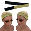 Atimiaza 2 Pcs Elastic Bands for Wig, Gold Lace Melting Band, Wig Band for Melting Lace, Melting Band for Lace Front, Melt Band for Lace Wigs, Edge Wrap to Lay Edges (Gold, Pack of 2)