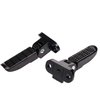 Addmotor Bike Foot Pegs Thicken Rear Foot Pedal Bike Footrest Stainless Steel for for Addmotor MOTAN M-60, M-60 L7（R7）M-70, M-66 fat tire cruiser bike, 1 Pair(Black)