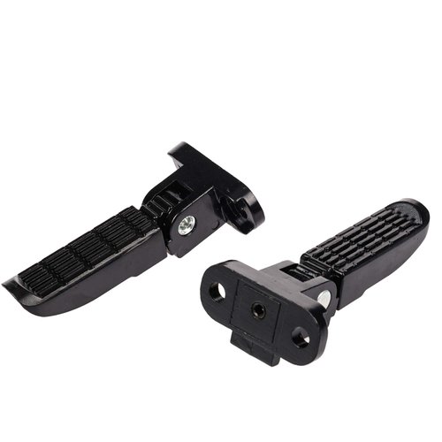 Addmotor Bike Foot Pegs Thicken Rear Foot Pedal Bike Footrest Stainless Steel for for Addmotor MOTAN M-60, M-60 L7（R7）M-70, M-66 fat tire cruiser bike, 1 Pair(Black)