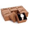 Juvale 6 Pack Small Gift Boxes with Lids and Velvet Pillow for Jewelry, Presents, Bracelets, Necklaces (3.5 x 3.5 in)