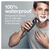 Braun Electric Razor for Men, Waterproof Foil Shaver, Series 5 5050cs, Wet & Dry Shave, with Beard Trimmer and Body Groomer, Rechargeable, Charging Stand Included, Blue