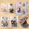 ZIYOSTAR Mini Bricks Cherry Blossoms Plant Building Kit,Bonsai DIY Simulating Plant Ecology Collection Building Toy,Bouquet Set Gifts for Adults, Children
