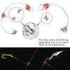 Fishing Leader Saltwater Fishing Rigs Fishing Bottom Rigs Clear Nylon Leader Surf Fishing Rigs Fishing Wire Leaders Rig Fishing Leaders with Swivel Snaps Beads 1Arm / 2Arm