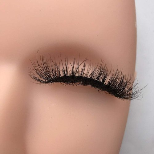 BEAUTY4YOU Mink Eyelashes 100% Siberian 3D Mink Fur Eyelashes Hand Made 16-20mm Natural Daily Eyelashes Cruelty-Free False Eyelashes Pack Cosplay Strip Eyelashes Wholesale 10 styles