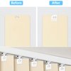 25 Pieces of double-sided Clear Vertical Blind Repair Tabs, Vertical Blind Tabs, Vertical Blinds Replacement slats, Blind Fixers, Pre-Cut Vertical Blinds Clear Replacement Slats Stickers Ready to use…