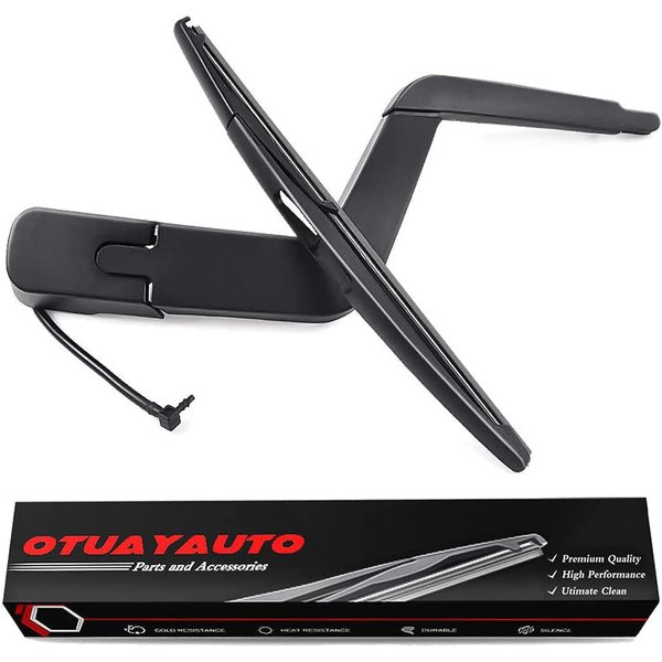 Replacement for Genuine GMC Acadia, Saturn Outlook 2007-2012, Rear Windshield Wiper Arm Blade Set - OTUAYAUTO Factory OEM Style 15276248