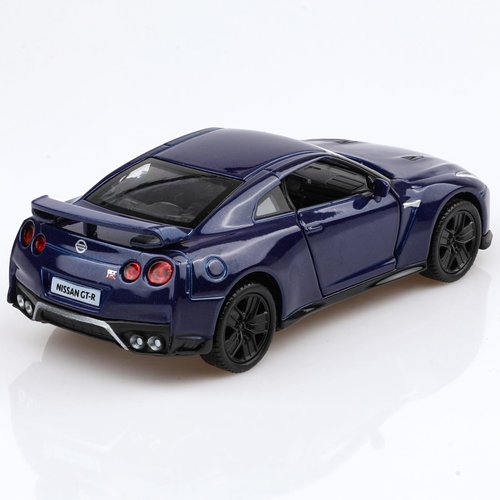 1/36 Scale Nissan R35 Diecast Model Cars,Pull Back Vehicles Nissan GTR R35 Toy Cars,Cars Gifts for Boys Girls Blue