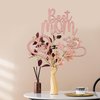 Happy Mother's Day Centerpiece Sticks,Best Mom/Love You Mom Decorations,We Love Mom Theme Mom's Day Birthday Party Supplies for Women 12 pcs Rose Gold