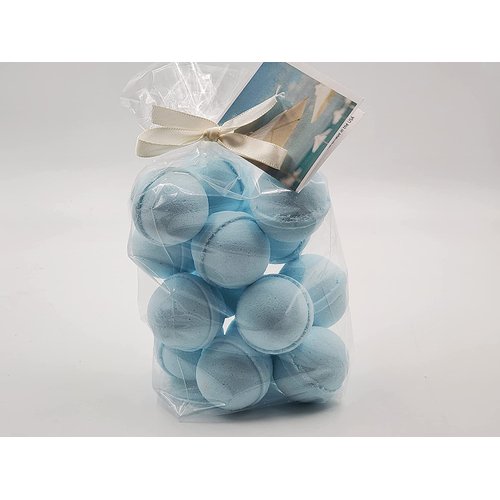 Spa Pure Cool Water Fizzies: Bath Bombs USA Made, Ultra Moisturizing with Shea Butter, Great for Dry Skin (14 Count) Pack of 1