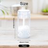 8 PCS 75ml/2.5oz Plastic Deodorant Containers Empty Refillable Deodorant Stick Bottles Round Clear Twist Up Bottom Filling Lip Balm Tubes for DIY Crayon Chapstick