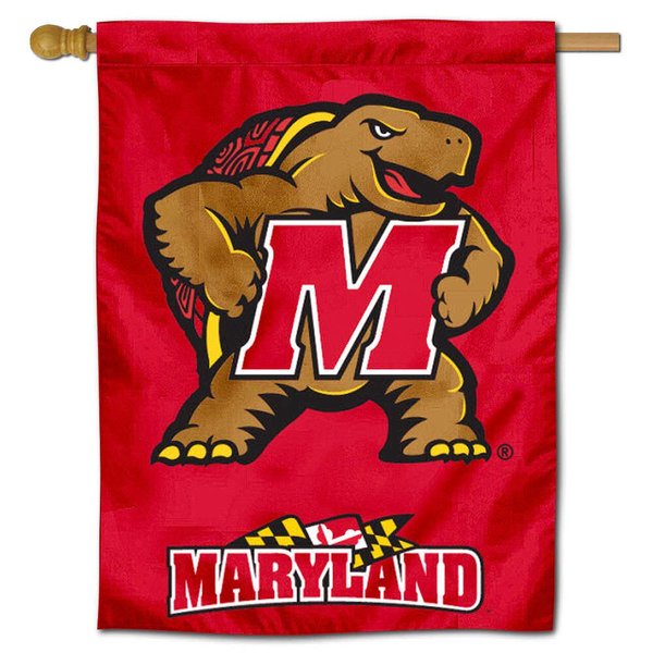 Maryland Terrapins House Flag Banner