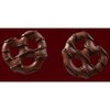 HERSHEY'S Milk and Dark Chocolate Covered Dipped Pretzels Bag, 8.5 oz