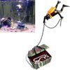 Bestgle Action Aquarium Ornament, Undersea Treasure Chest Diver, Live-Action Aerating Fish Tank Decorations Resin
