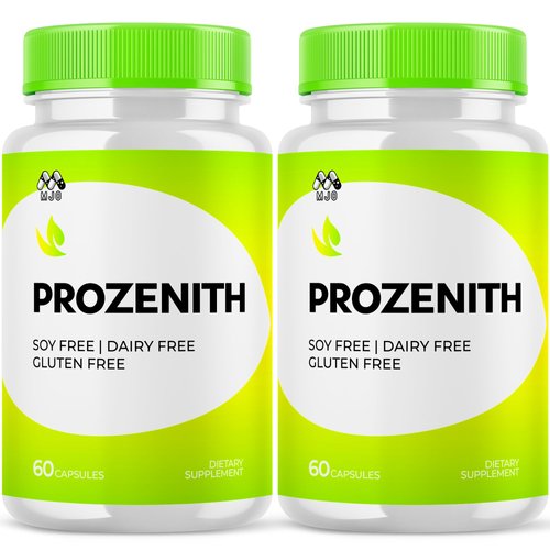 (2 Pack) Prozenith Capsules, Official Prozenith Pink Salt Supplement with All Natural Ingredients, Pro Zenith Advanced Wellness Support Pills Maximum Strength Vitamin for Men and Women (120 Capsules)
