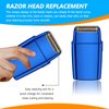 Xspeedonline Replacement Shaver Foil Double Foil Head with 2X Cutters for BaByliss PRO FXRF2G - Blue