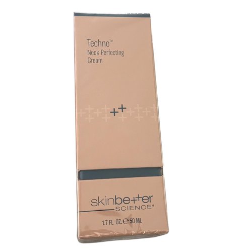 SkinBetter Techno Neck Perfecting Cream - Advanced Firming and Smoothing Skincare for Neck & Décolleté - Hydrating & Antioxidant Rich Formula, 50ml
