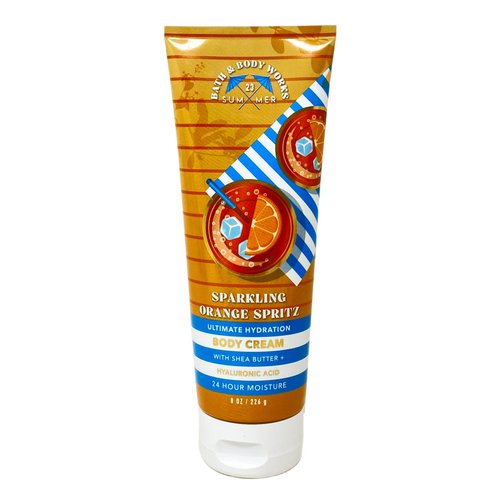 Generic Bath and Body Work Sparkling Orange Spritz - Duo Gift Set - Body Cream and Shower Gel