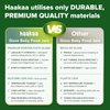 Haakaa Glass Baby Food Storage Container with Silicone Lid – 4pc 4 x 7oz,Premium Lab-Quality Borosilicate Glass, Plastic-Free, Freezer, Microwave & Ovensafe.