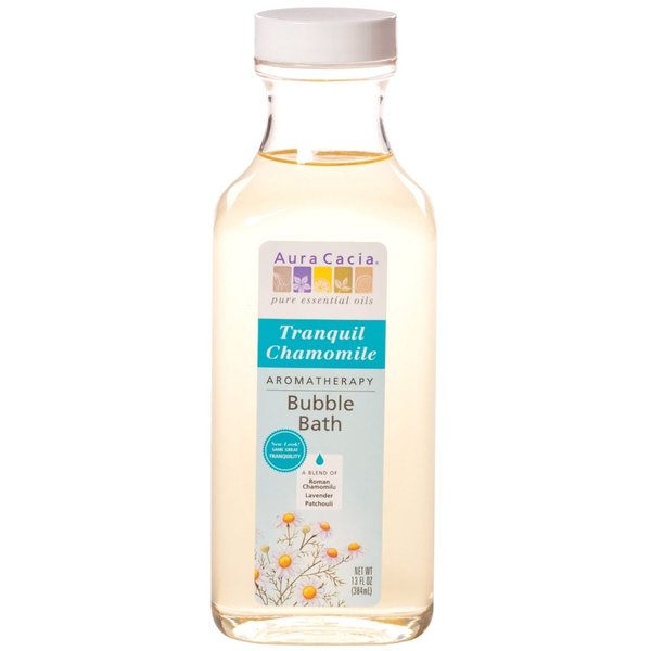 Aura Cacia Bubble Bath Relaxing Chamomile, 13 oz