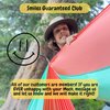 Mr. Mocks Single, Double, Triple Hammock, Light Weight Tree Straps, Aluminum Carabiners, Water Resistant Parachute Nylon, Easy Stuff Sack, Great Travel Camping Mock (Vintage TrackSuit, Double)