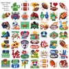 HOWAF America Football Party Temporary Tattoos Stickers, 96pcs Super Football Bowl Fake Tattoos for Football Themed Party Decoration Supplies, Football Themed Body Tattoos for Kids Adults Football Birthday Party Favors