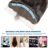 Quxddy 100Pcs Wig Tape for Lace Wigs Lace Wig Front Tape, Wig Tape Double Sided Ultra Hold, Lace Tape for Wigs Waterproof Clear Extra Hold, Lace Wig Tape for Man Woman (100)