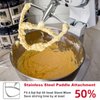 Stainless Steel Paddle Attachment for KitchenAid Mixer, As KitchenAid Paddle Attachment for 4.5-5Qt Tilt Head KitchenAid Mixer Design, Pasta-Pastries-Bread Dough by COFUN