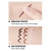 Erinde Waterproof Gel Eyeliner Pencil, Glide on Smooth Eyeliner for Mature Women, Long-Wearing Matte Gel Cream Texture, Creamy Retractable Eye Liner, Built-in Sharpener, Transfer-Proof, Brown
