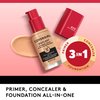 Covergirl Outlast Extreme Wear 3-in-1 Full Coverage Liquid Foundation, SPF 18 Sunscreen, Deep Golden, 1 Fl. Oz.