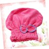 Towel Shower Cap Elastic Shower Towel for Hair Towels for Kids Hair Fast Dry Towel Fast Drying Cap Kids Shower Cap Microfiber Hair Towel Microfiber Washcloth Miss Hat Cute